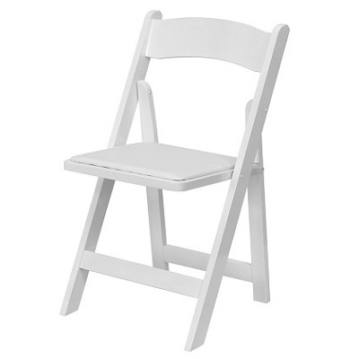 white-padded-folding-chair